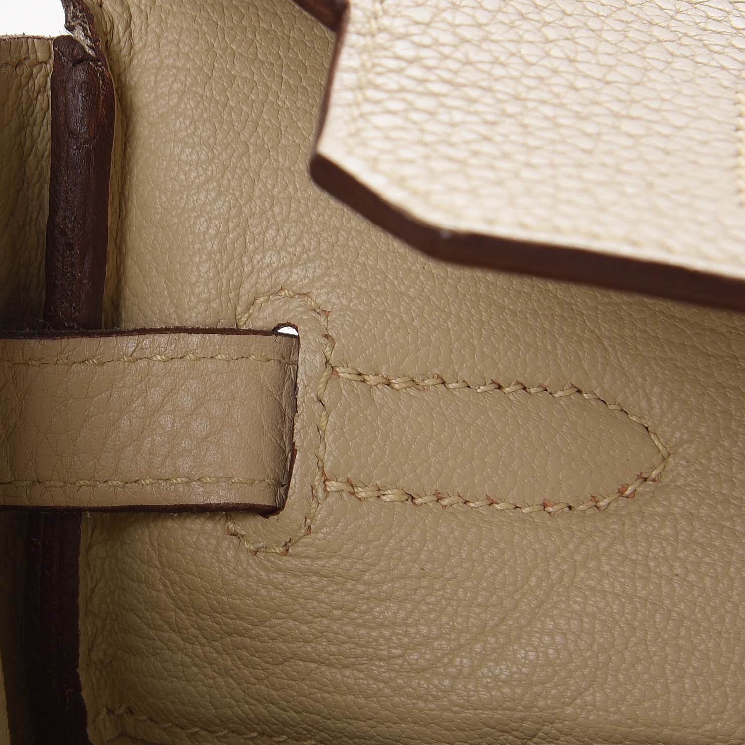 Hermes Taurillon Clemence Birkin 35 Parchemin 32 of 56