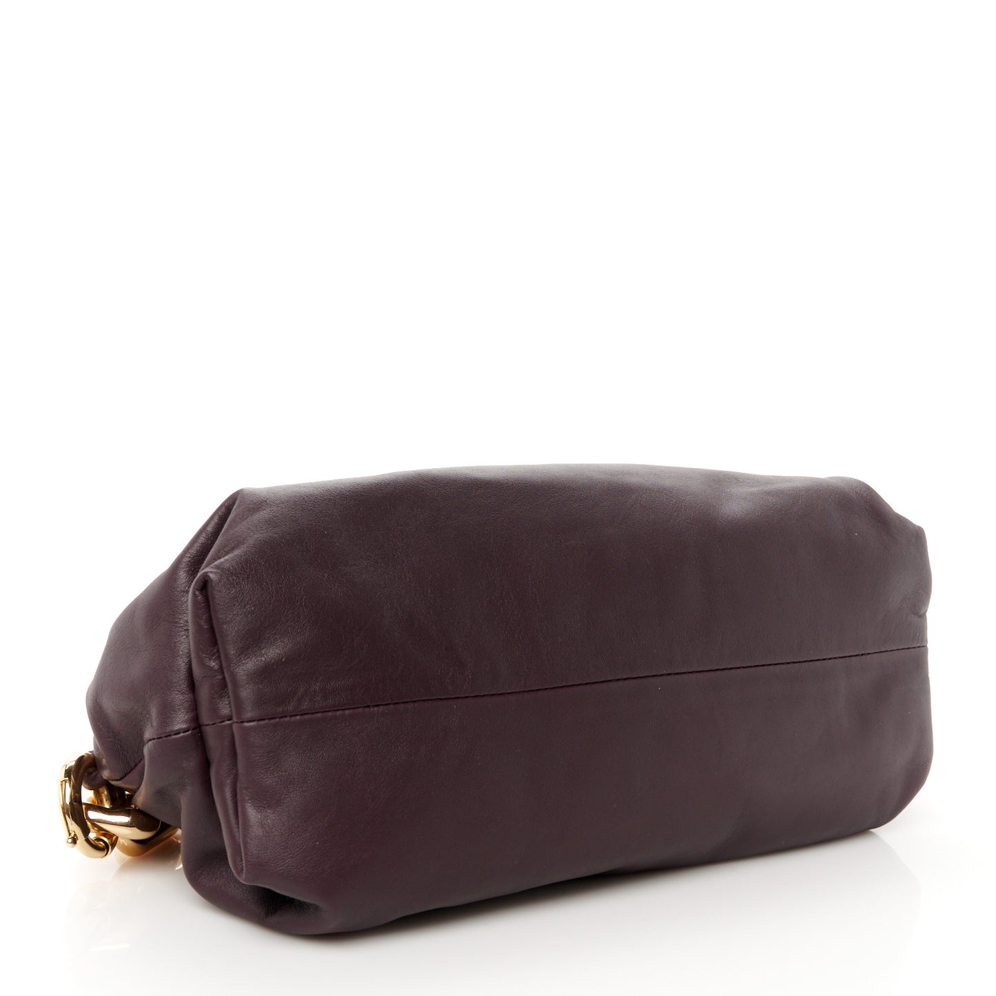 Calfskin The Pouch Chain Grape