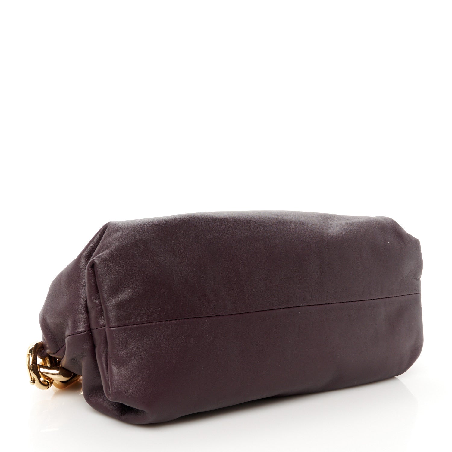 Bottega Veneta Calfskin The Pouch Chain Grape 4 of 11