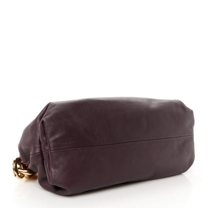 Bottega Veneta Calfskin The Pouch Chain Grape 4 of 11
