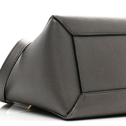 Celine Grained Calfskin Micro Belt Bag Grey 9 of 11