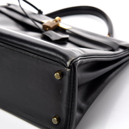 Hermes Box Kelly Retourne 32 Black 34 of 49