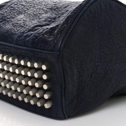 Alexander Wang Pebbled Lambskin Rocco Black Silver Hardware 9 of 9