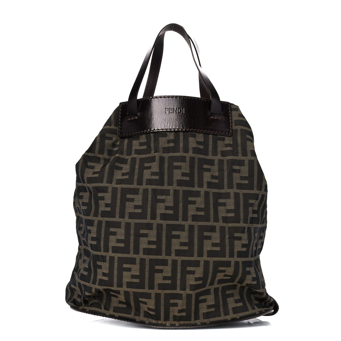 Zucca Calfskin Tote Tobacco