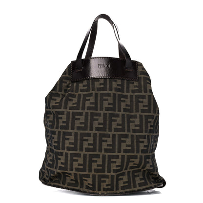 Fendi Zucca Calfskin Tote Tobacco 1 of 18