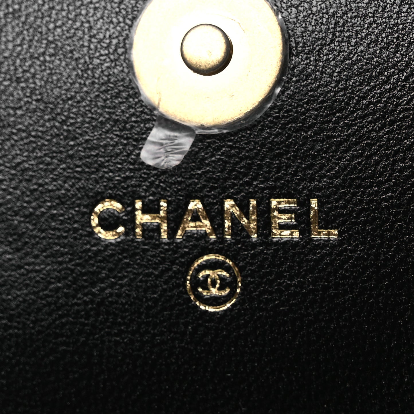 Lambskin Quilted Chanel 19 Flap Belt Bag Black