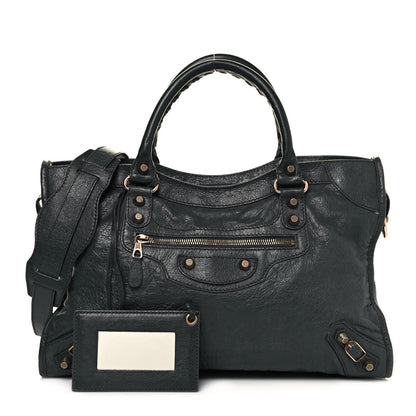 Balenciaga Agneau Giant 12 Rose Gold Hardware City Anthracite 1 of 14