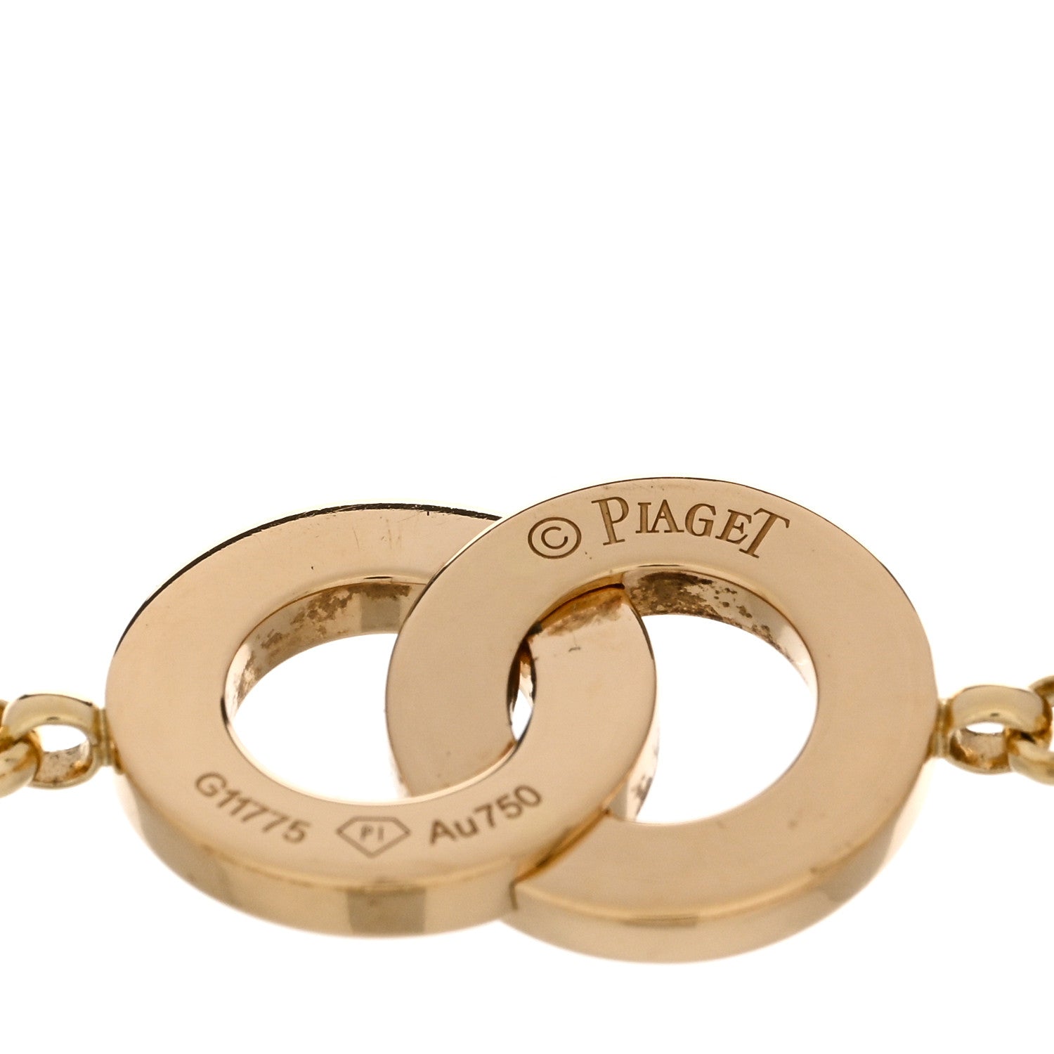 Piaget 18K Yellow Gold Diamond Possession Toi & Moi Bracelet 3 of 4