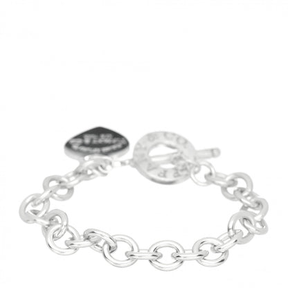 Tiffany Sterling Silver Return to Tiffany Heart Tag Toggle Bracelet 3 of 4