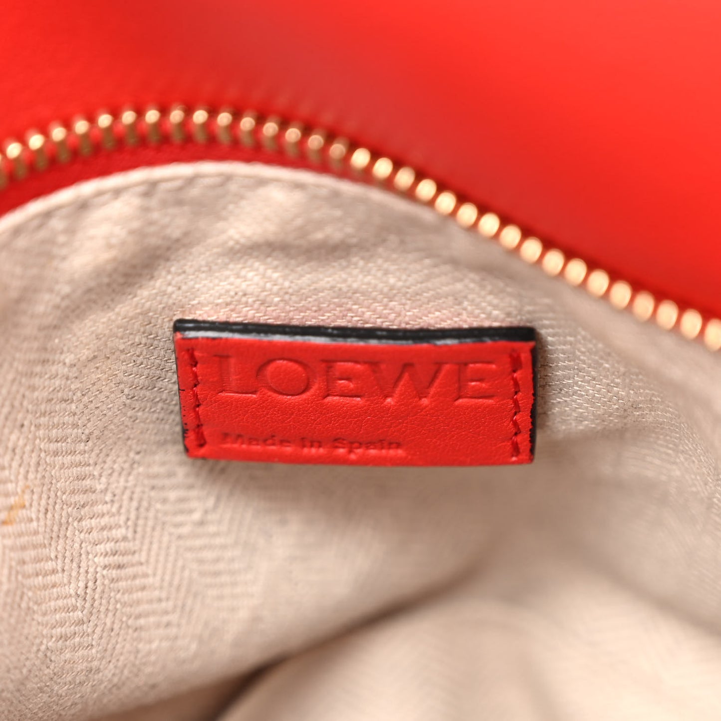 Calfskin Medium Puzzle Bag Scarlet