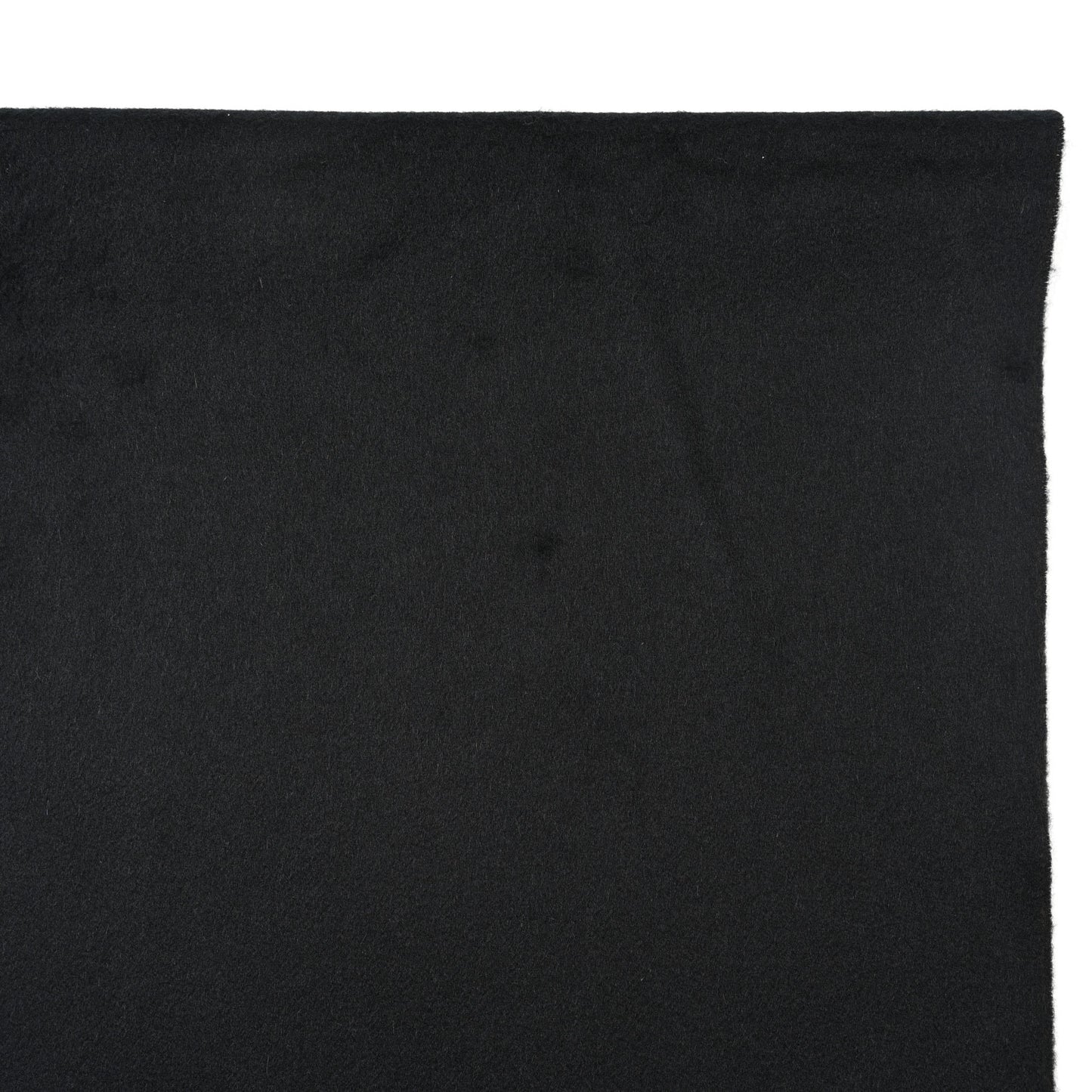 Cashmere Lambskin Patch Cuir Super H Muffler Black Marron Pollen
