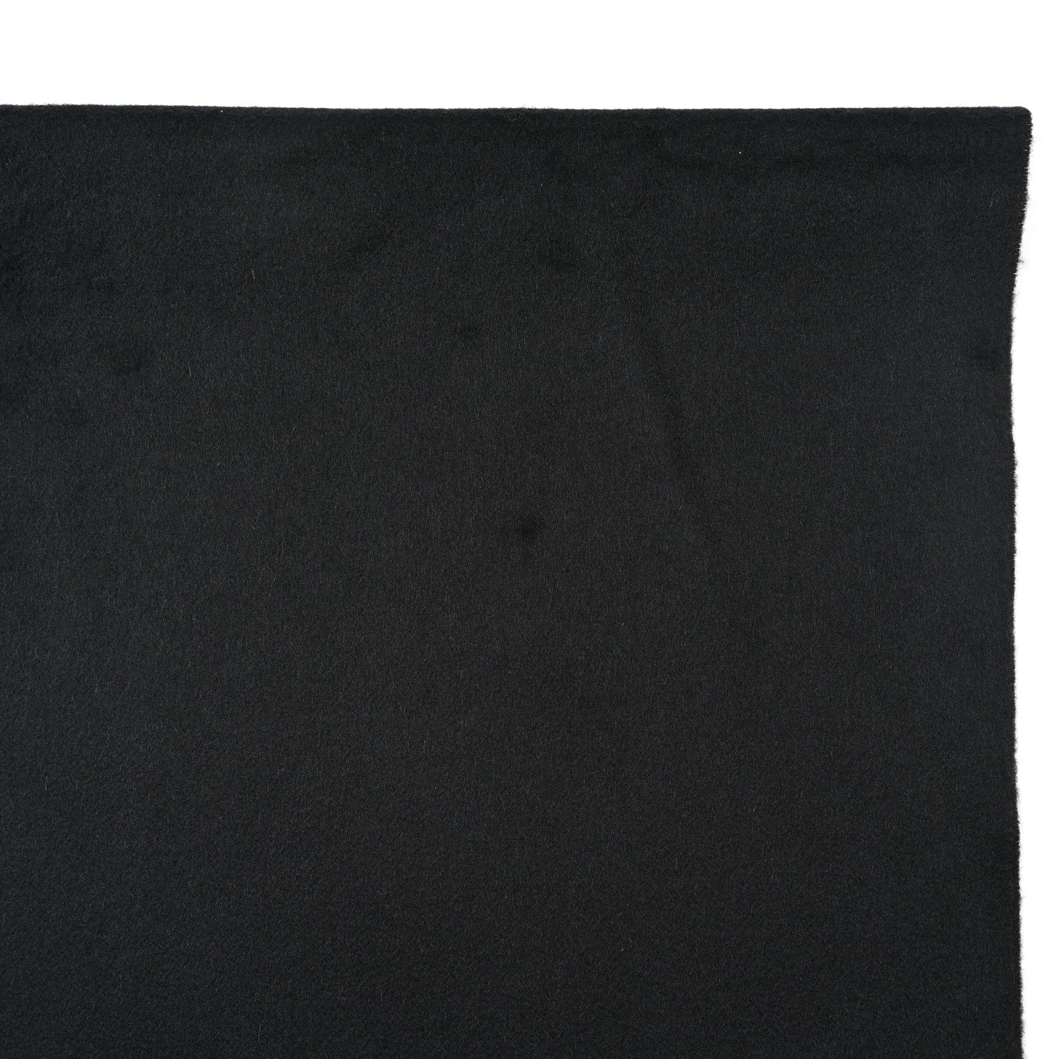 Hermes Cashmere Lambskin Patch Cuir Super H Muffler Black Marron Pollen 6 of 6