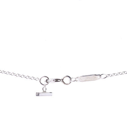 Tiffany Sterling Silver Large T Smile Pendant Necklace 4 of 4