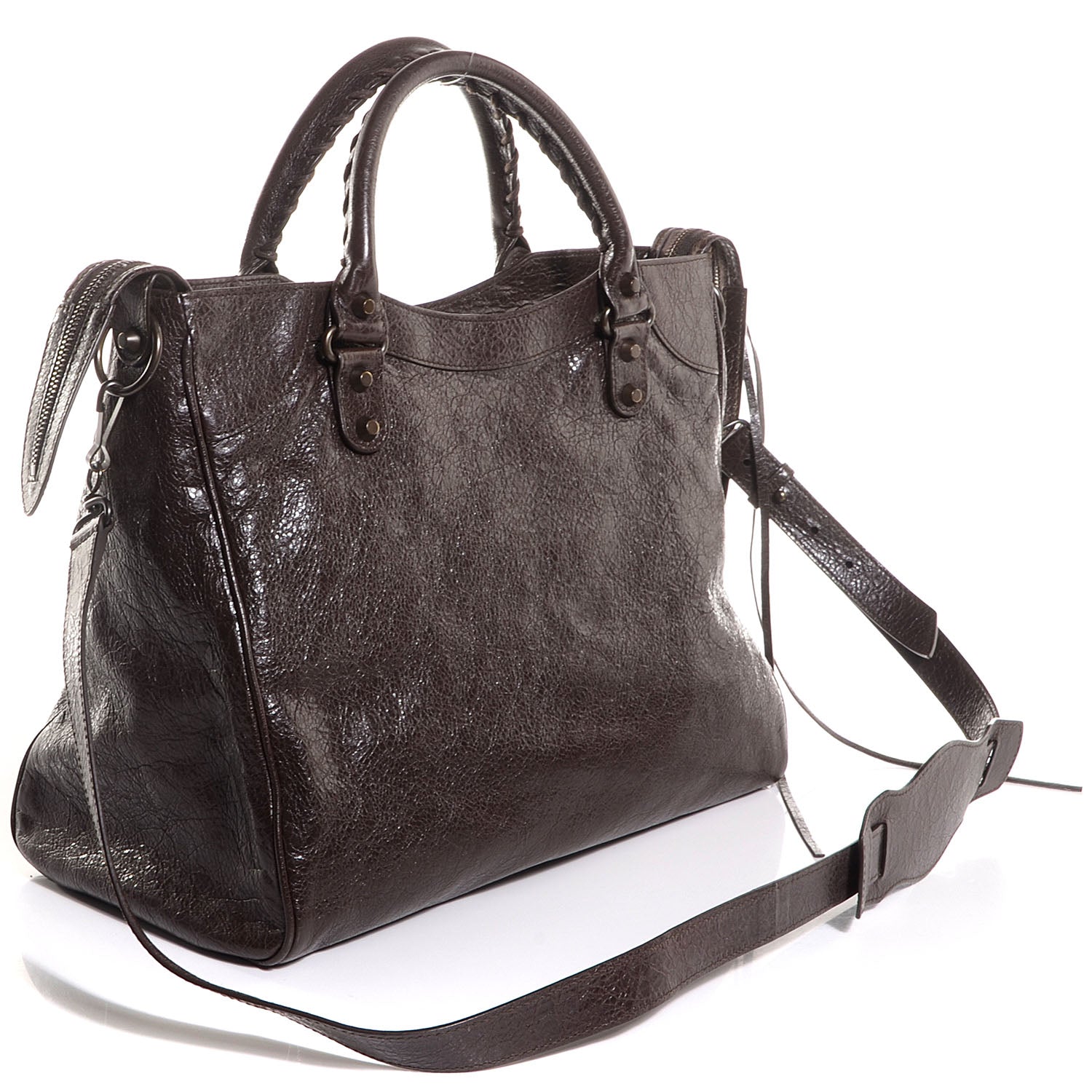 Balenciaga Agneau Classic Hardware Velo Charbon 3 of 13