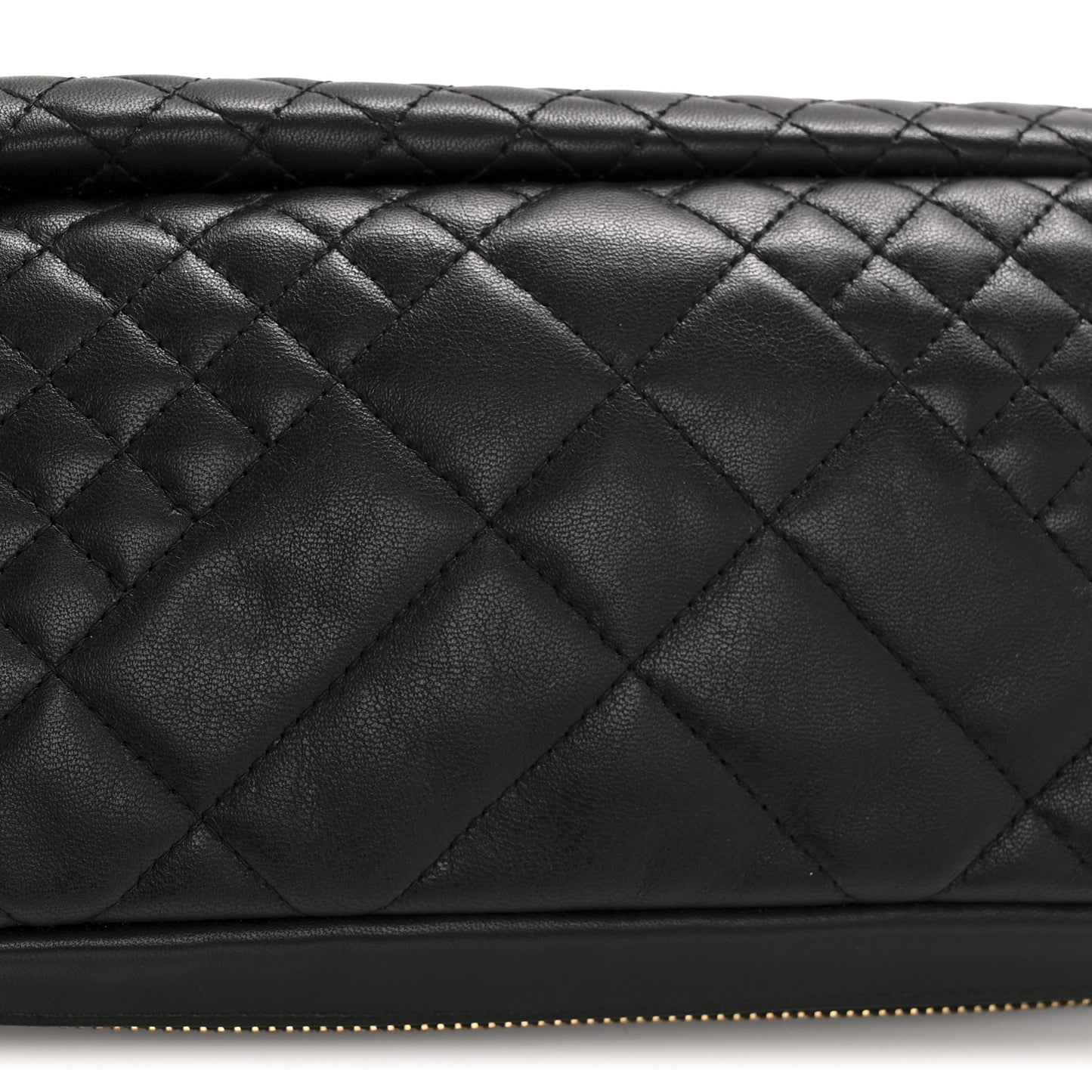 Nappa Barocco Quilted Vanitas Medea Belt Bag Black Red White