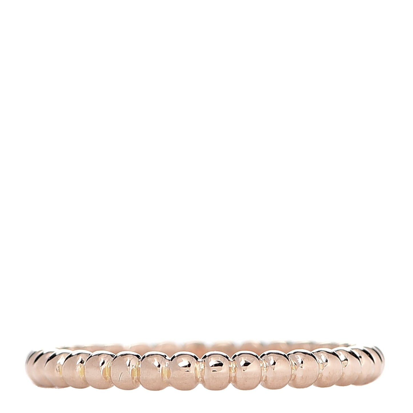 18K Rose Gold Small Perlee Ring 48 4.5