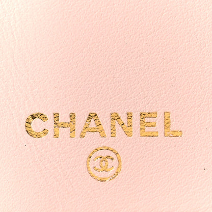 Chanel Metallic Calfskin Quilted Brilliant Zipped Pocket Wallet Gold 7 of 11