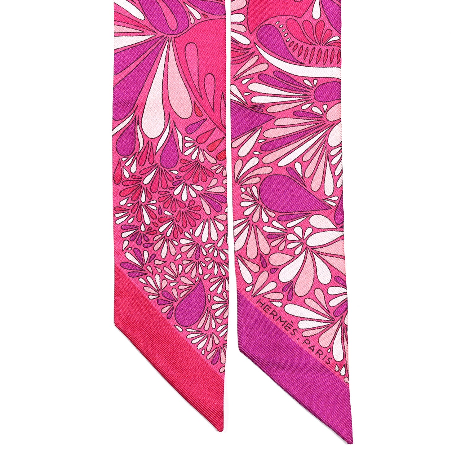 Hermes Silk Botanical Twilly 2 of 5