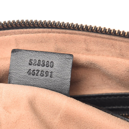 Gucci Calfskin Matelasse Mens GG Marmont Belt Bag 90 36 Black 7 of 12