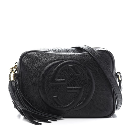 Gucci Pebbled Calfskin Small Soho Disco Bag Black 1 of 12
