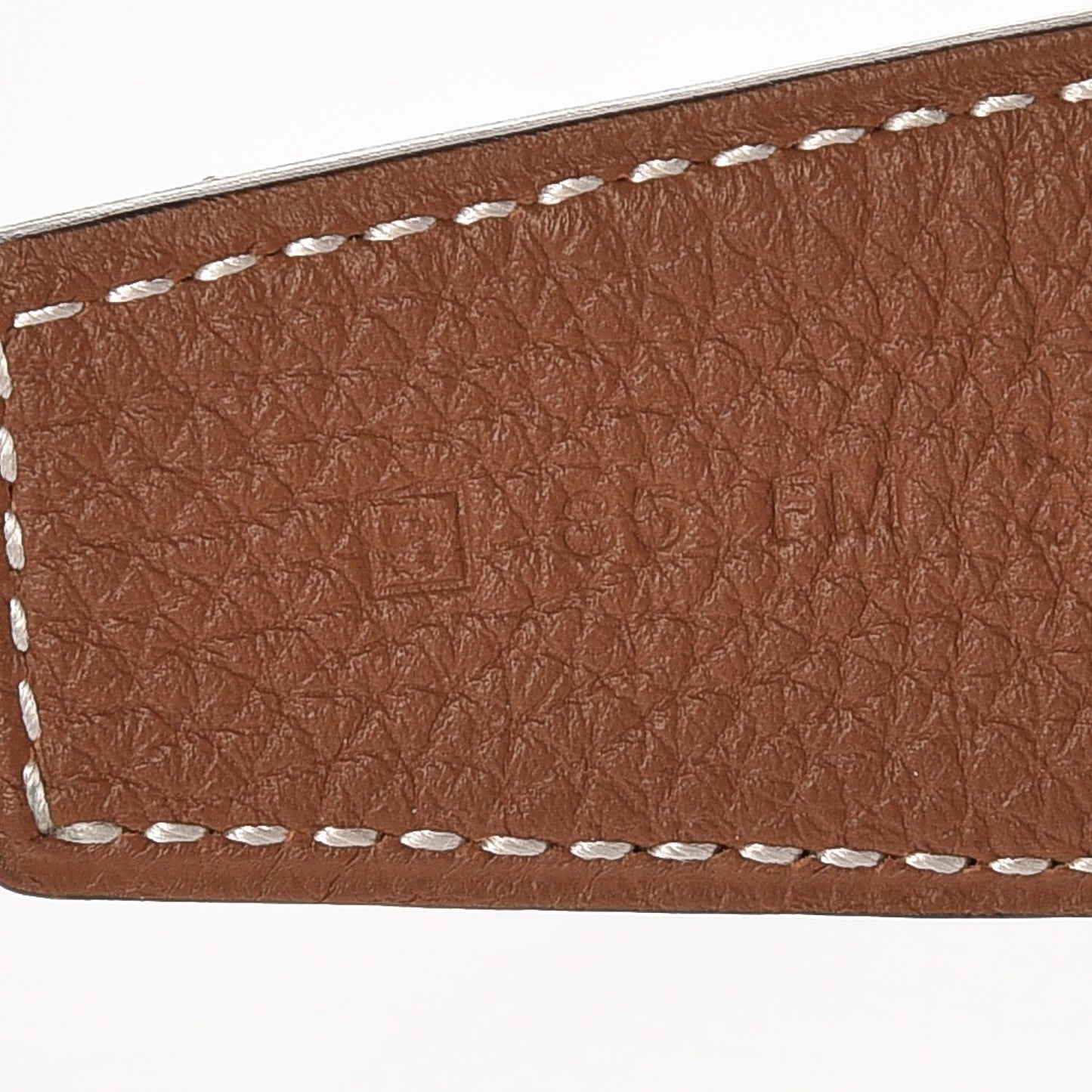 Box Togo 32mm Belt Strap 85 Black Gold