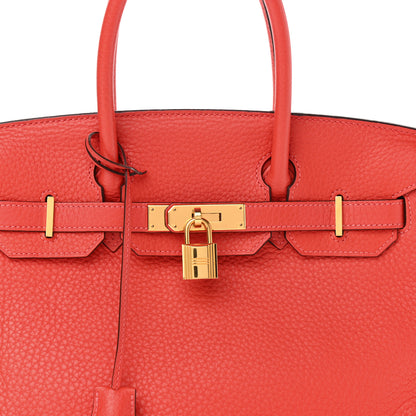 Hermes Togo Birkin 30 Bougainvillea 8 of 13