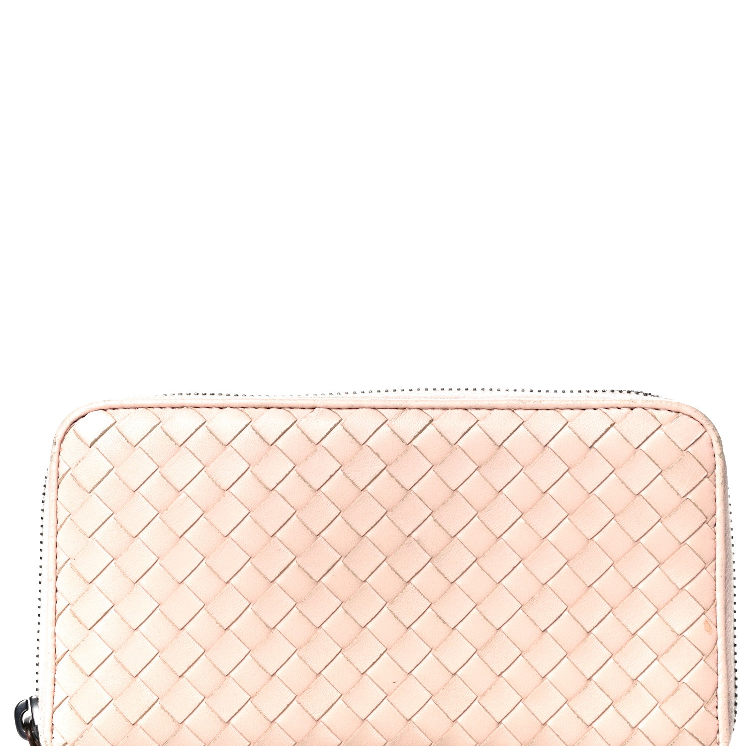 Bottega Veneta Nappa Intrecciato Zip Around Wallet Petale 9 of 23