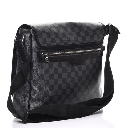 Louis Vuitton Damier Graphite District MM 3 of 8