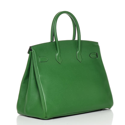 Hermes Epsom Birkin 35 Vert Bengale 3 of 26
