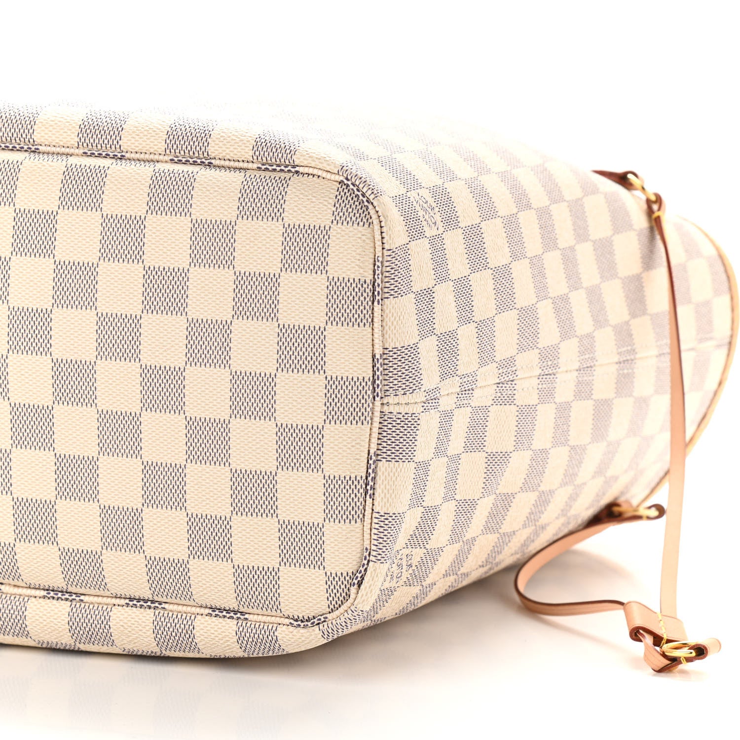 Louis Vuitton Damier Azur Neo Neverfull MM Rose Ballerine 7 of 15