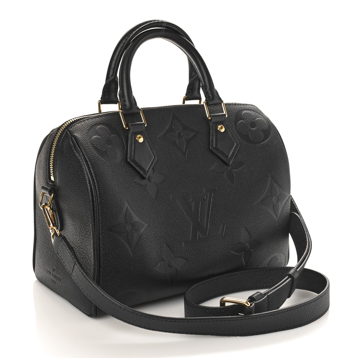 Empreinte Monogram Giant Speedy Bandouliere 25 Black