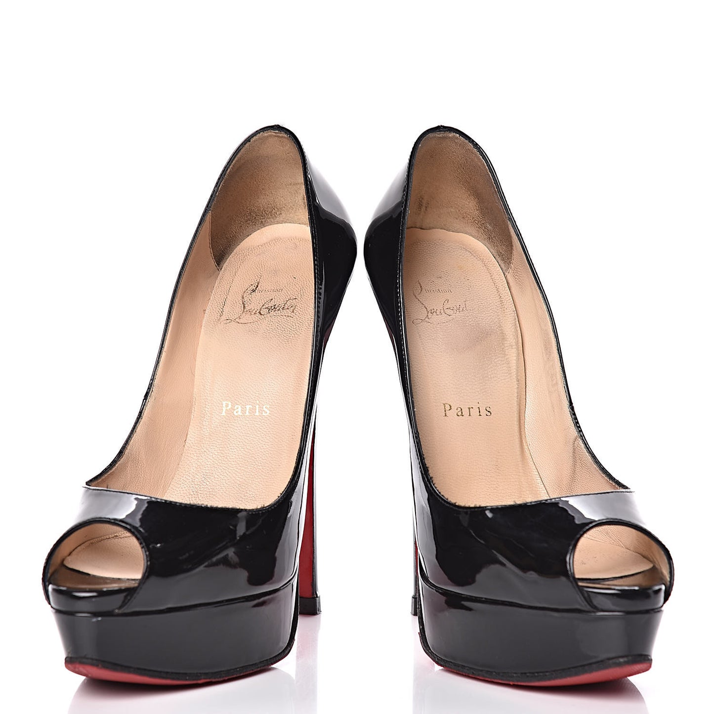 Patent Lady Peep 150 Pumps 37.5 Black