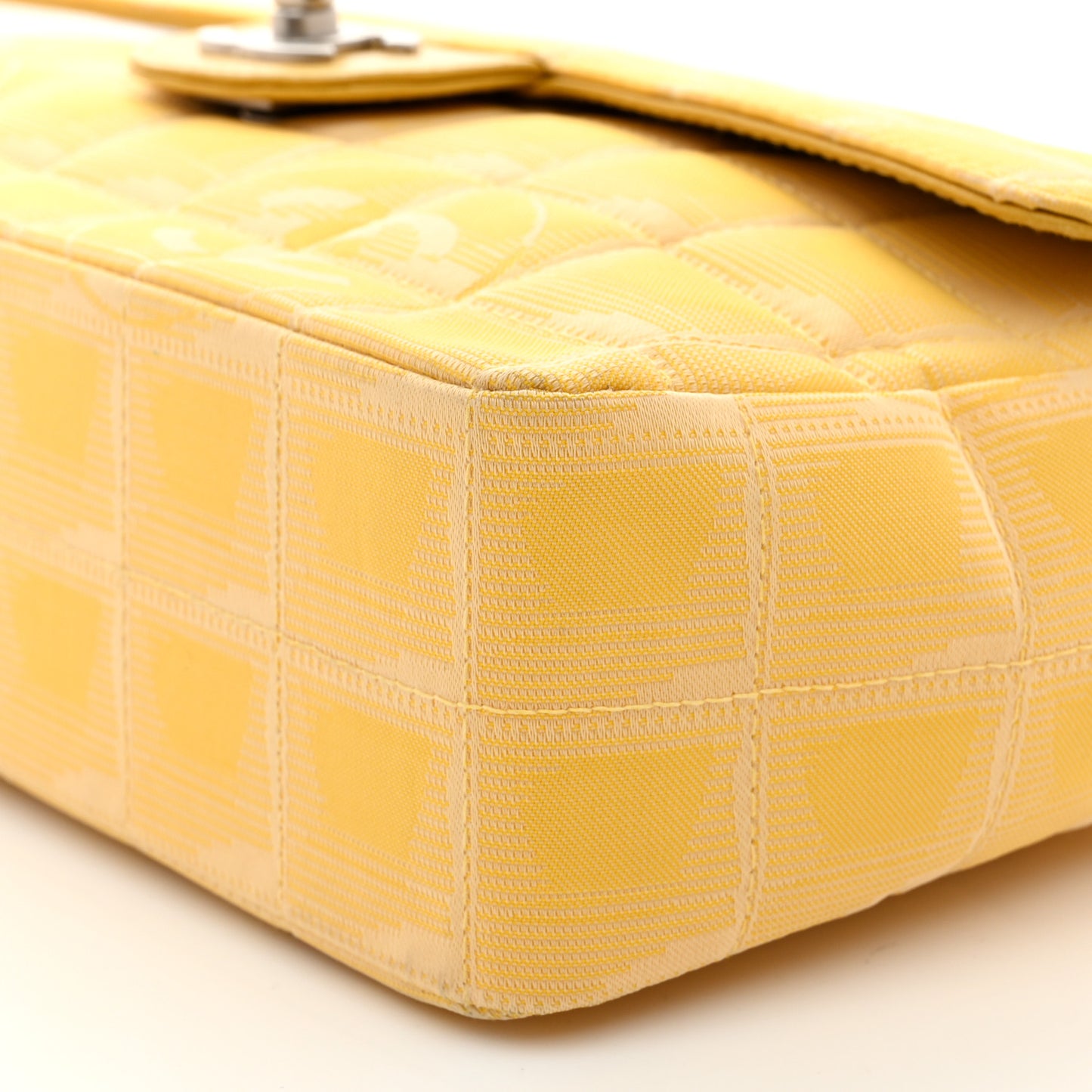 Nylon Medium Travel Flap Yellow