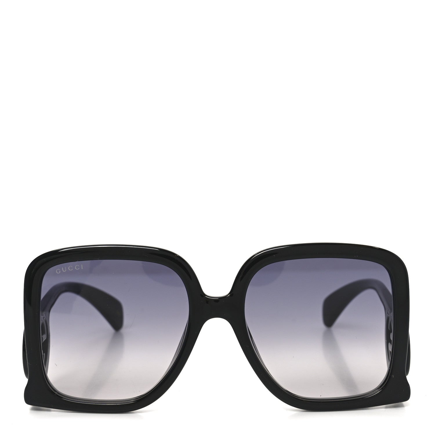 Gucci Acetate Rectangle Frame Sunglasses GG1326S Black 2 of 6