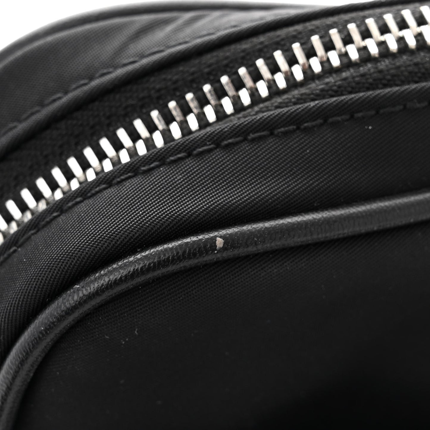 Nylon Logo Kieran Shoulder Bag Black