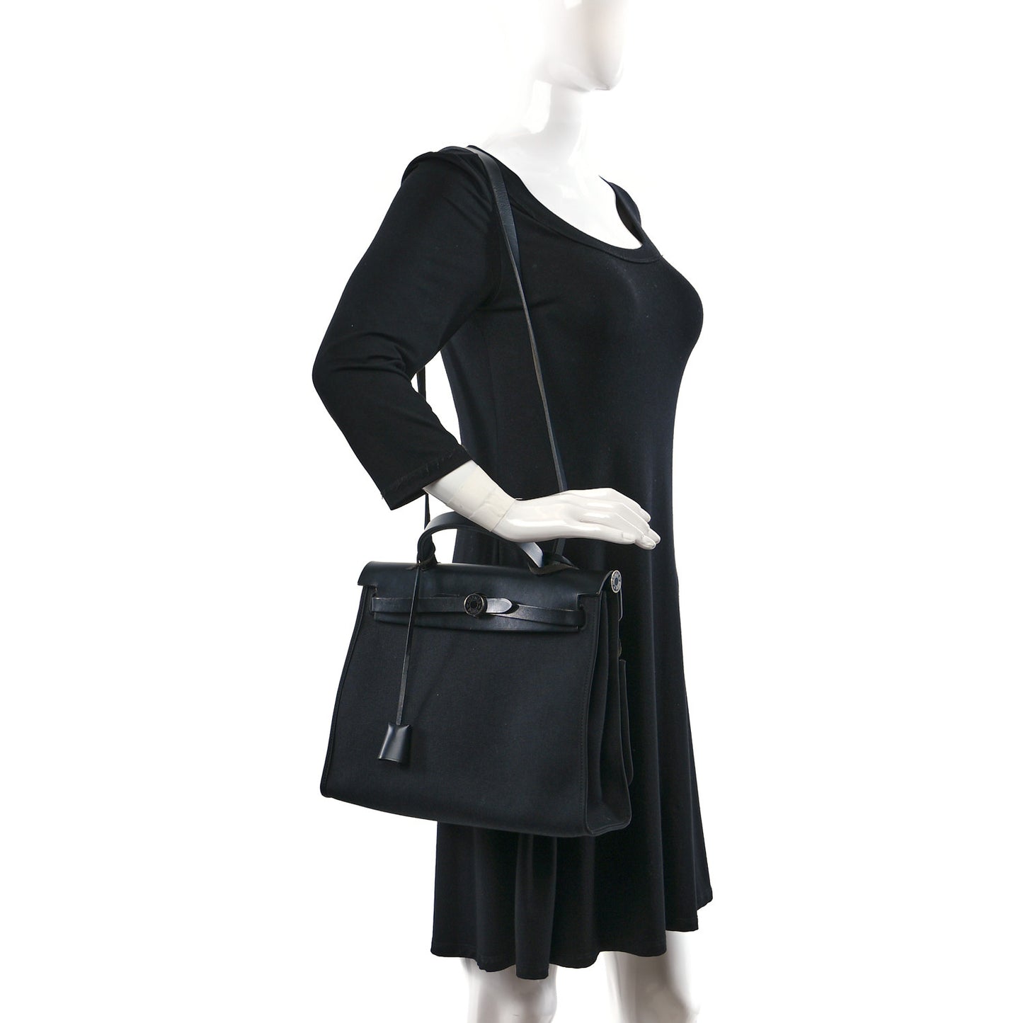 Military Toile Vache Hunter Herbag Zip PM 31 Black
