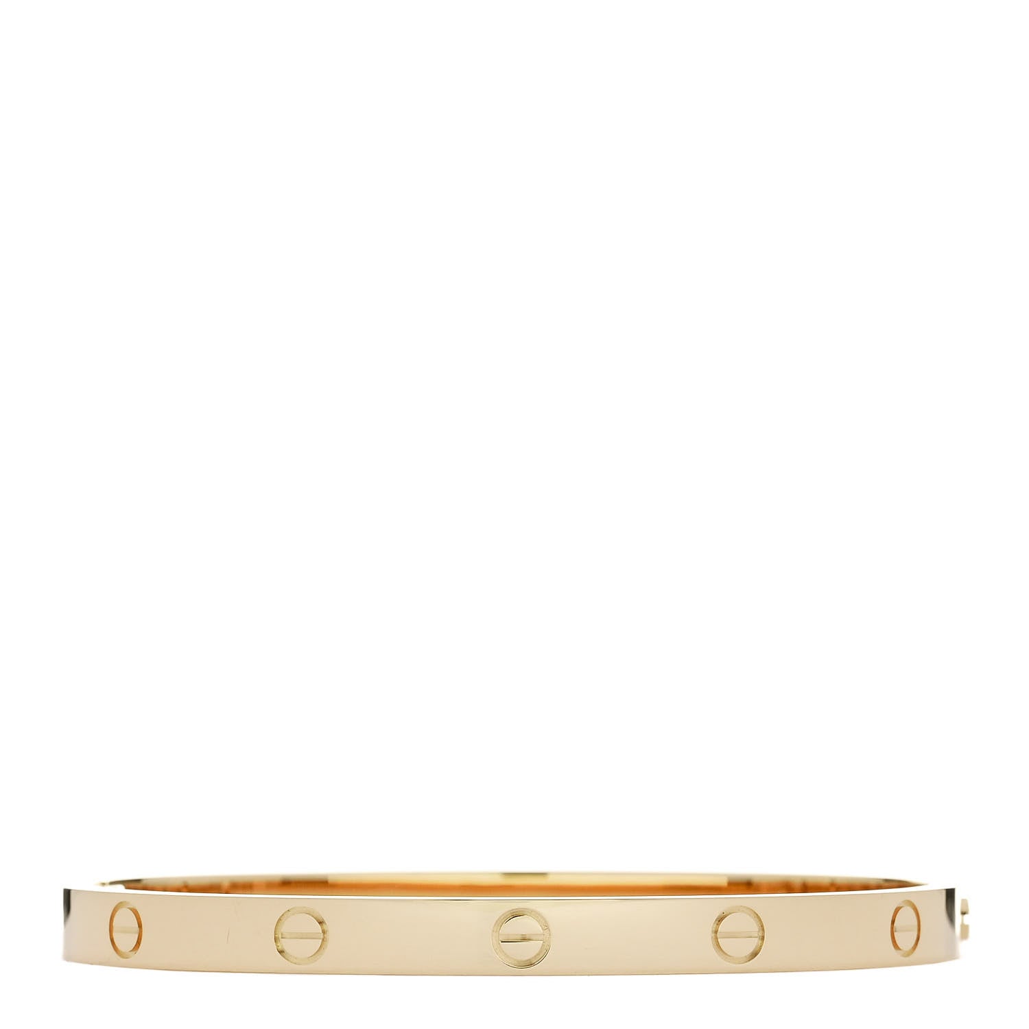 Cartier 18K Yellow Gold Medium LOVE Bracelet 16 1 of 8