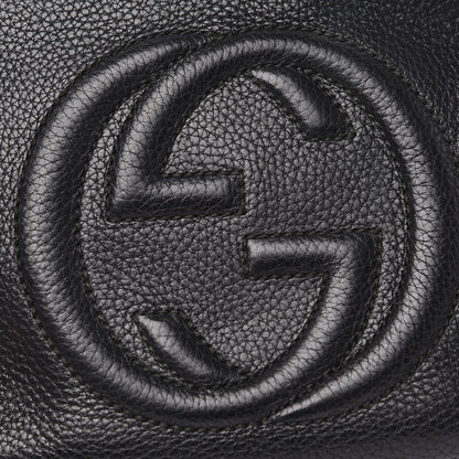 Gucci Pebbled Calfskin Small Soho Disco Bag Black 9 of 13