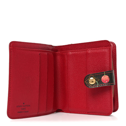 Louis Vuitton Monogram Cerises Compact Zippe Wallet 5 of 8