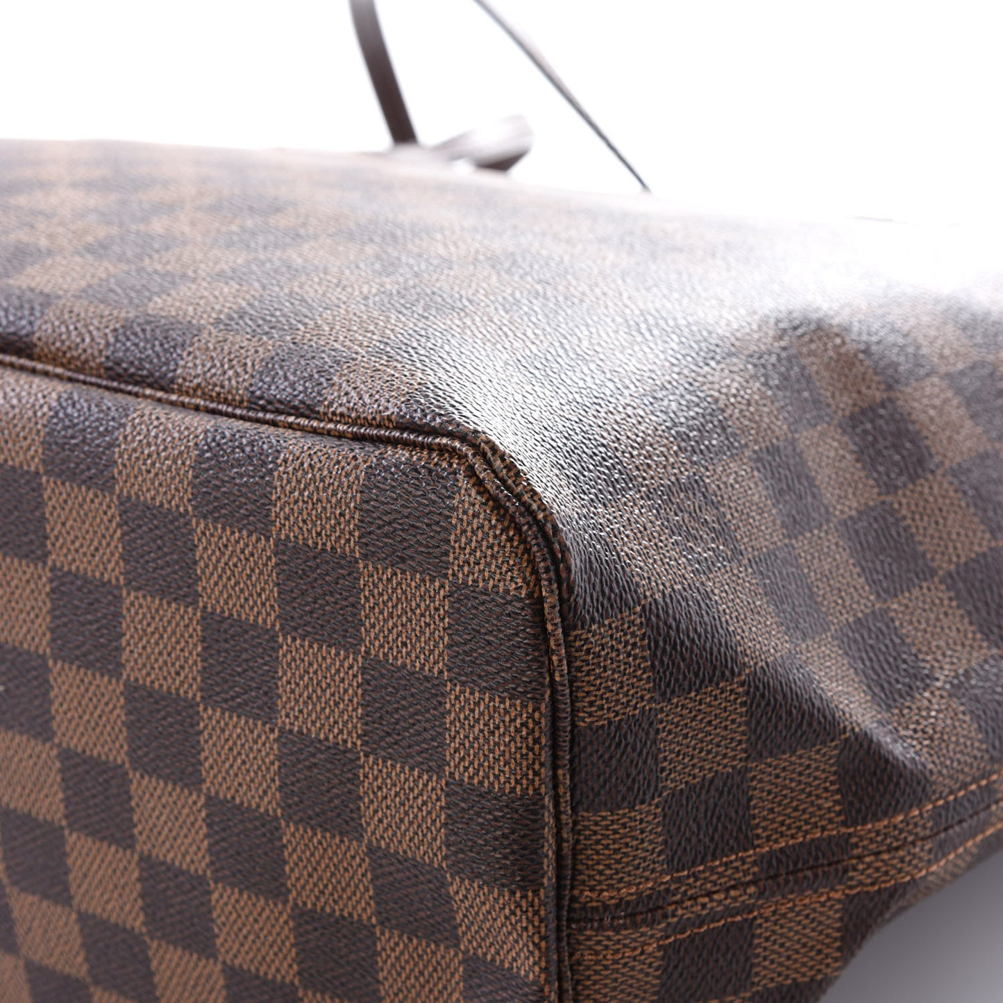Damier Ebene Neo Neverfull MM Rose Ballerine