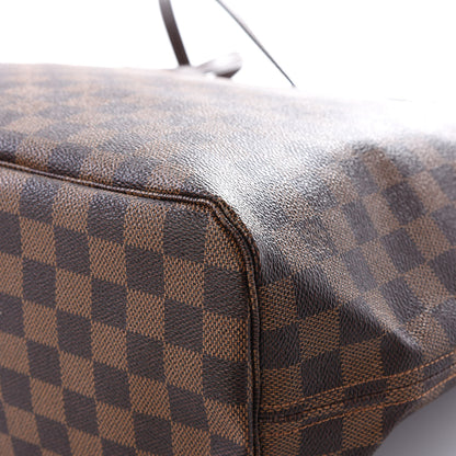 Louis Vuitton Damier Ebene Neo Neverfull MM Rose Ballerine 8 of 13