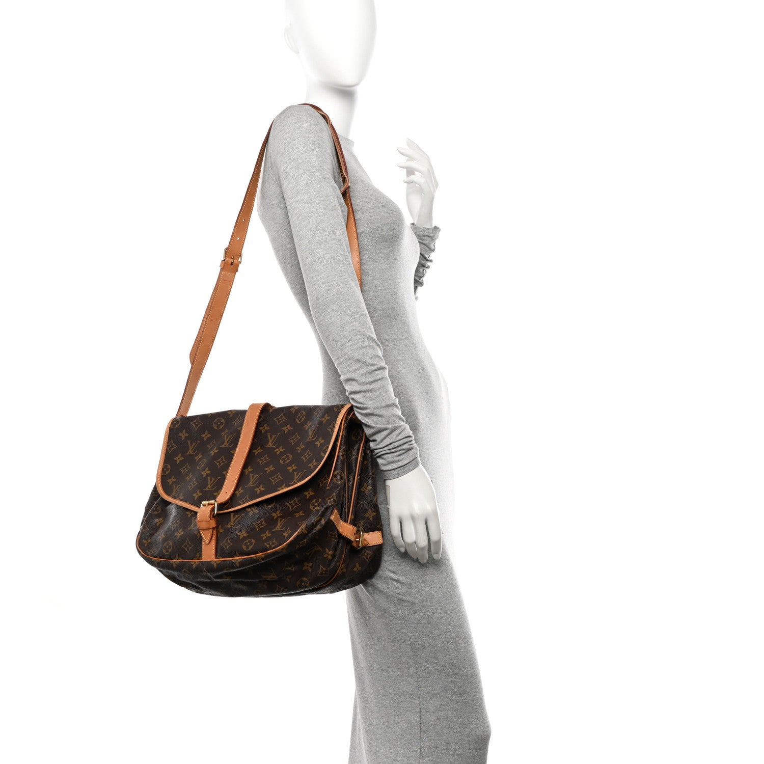 Louis Vuitton Monogram Saumur 35 2 of 14