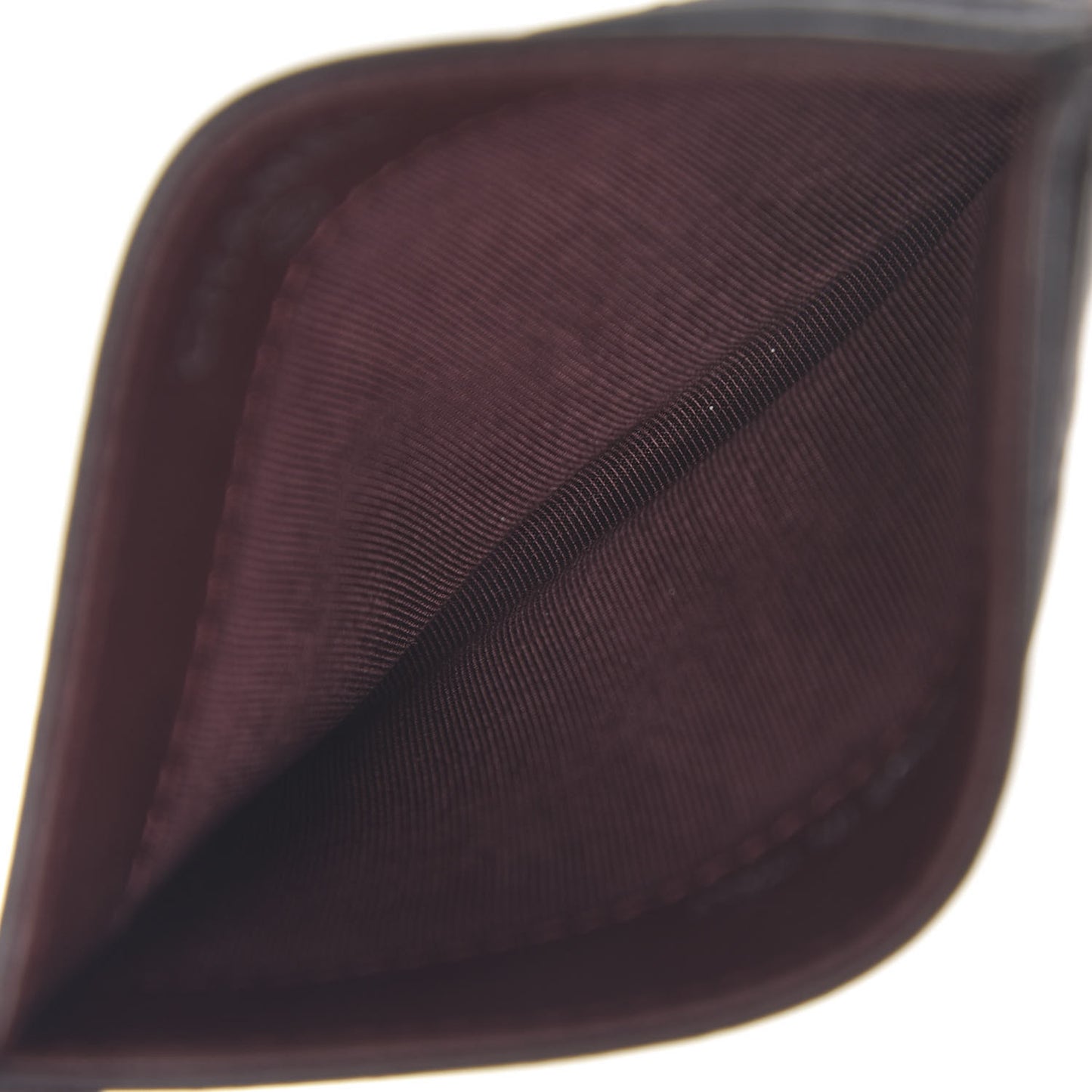 Lambskin Quilted Card Holder Black