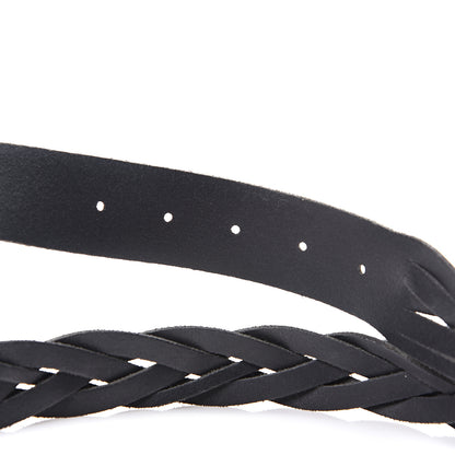 Gucci Calfskin Braided Dionysus Belt 120 48 Black 4 of 4