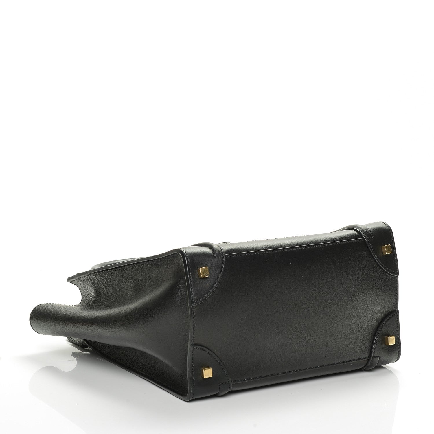 Celine Smooth Calfskin Mini Luggage Black 4 of 6