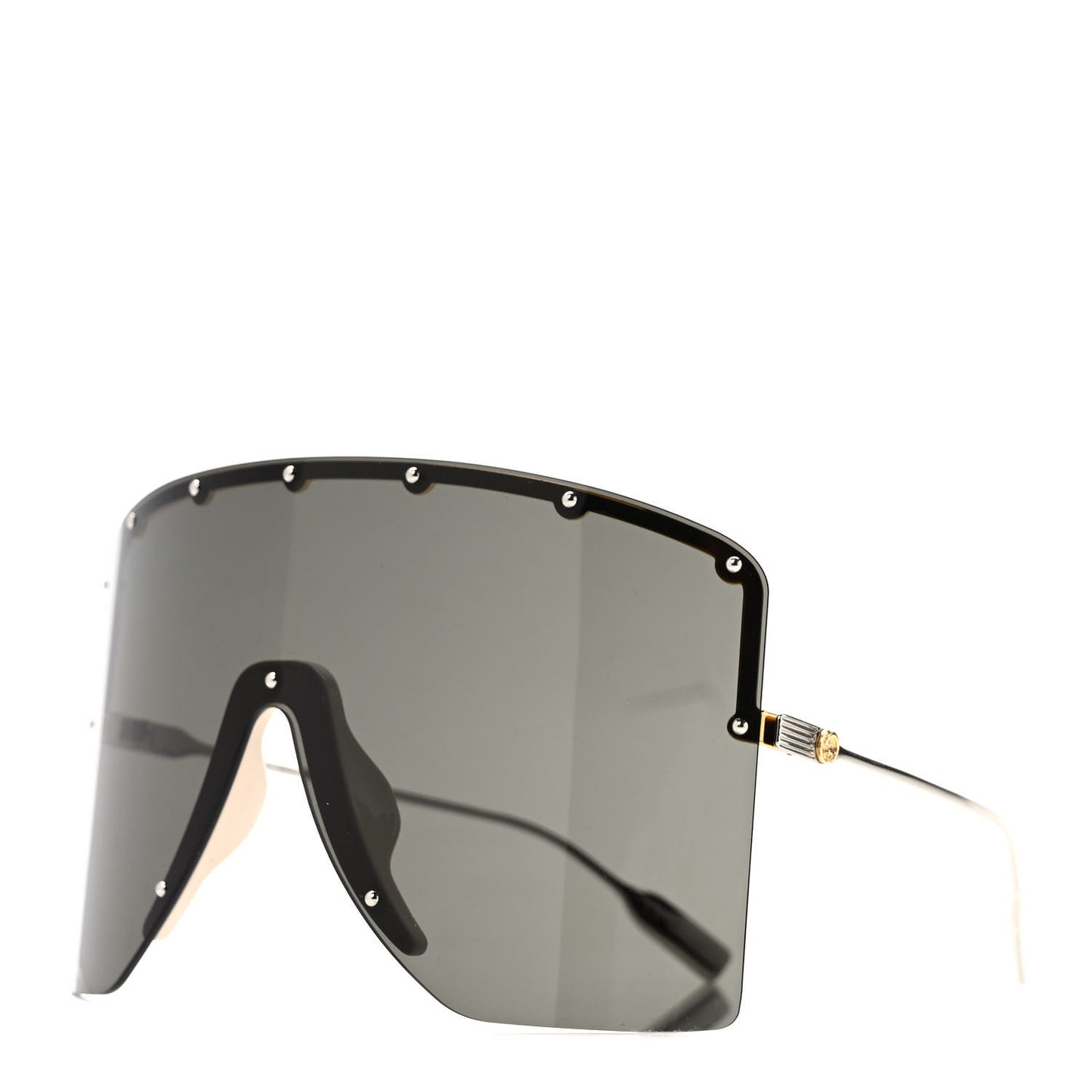 Star Studded Shield Sunglasses GG1244S Black
