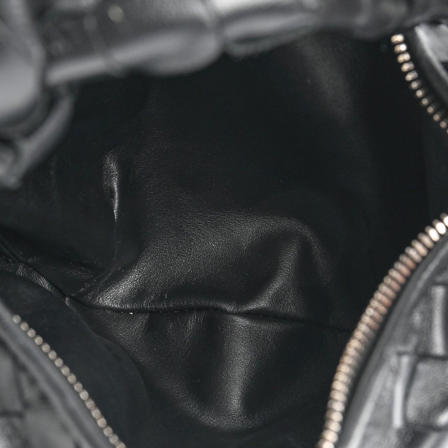 Nappa Intrecciato Mini Jodie Black