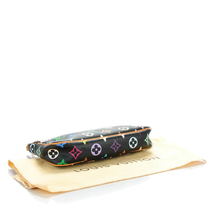Louis Vuitton Monogram Multicolor Pochette Accessories Black 4 of 8