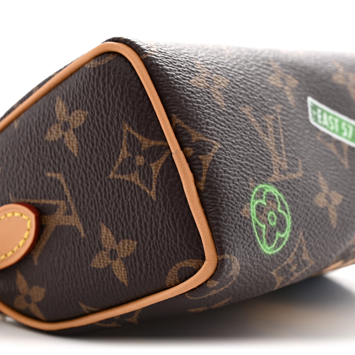 Louis Vuitton Monogram 57th Street NYC Nano Speedy Yellow Cab 8 of 9