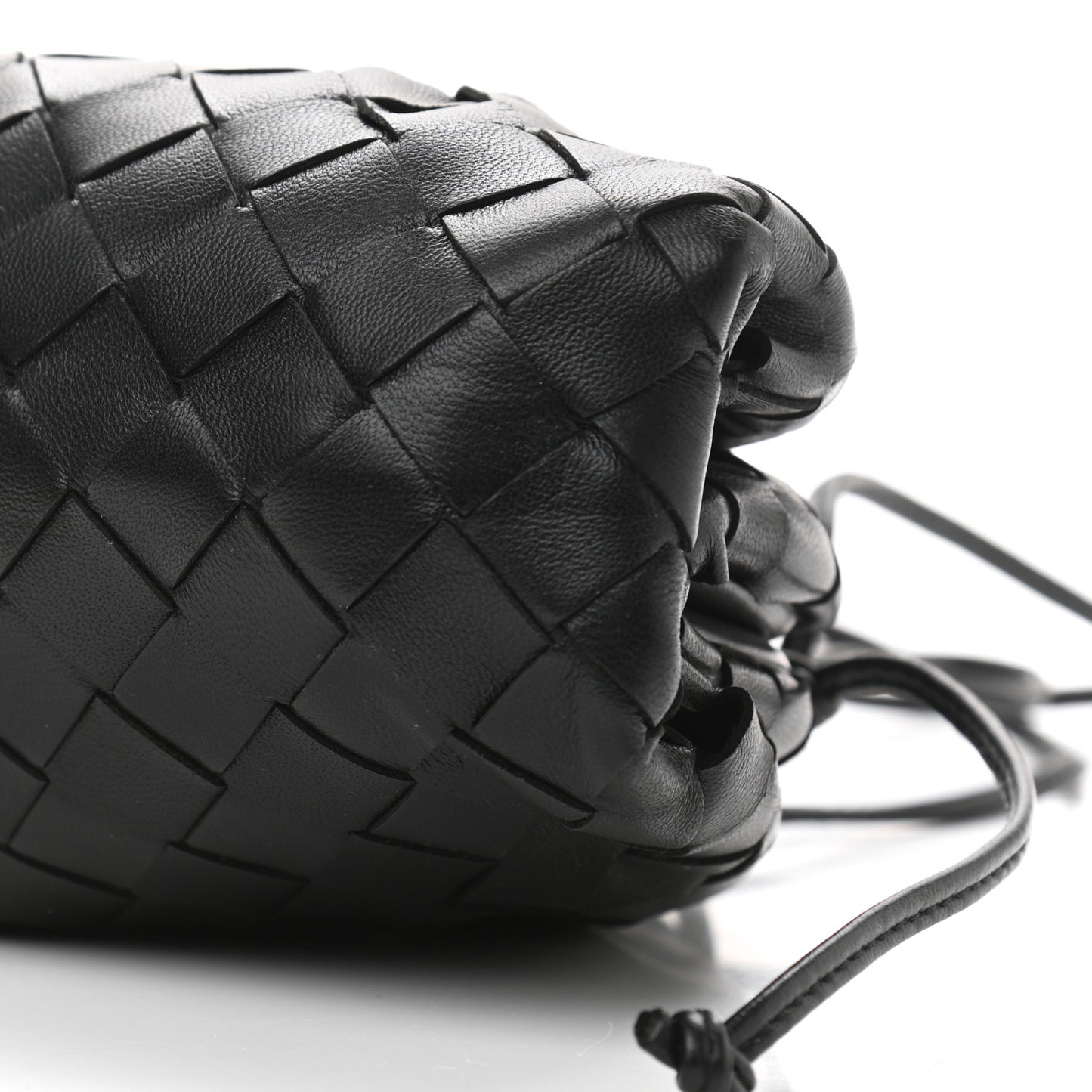 Nappa Intrecciato The Mini Pouch Black
